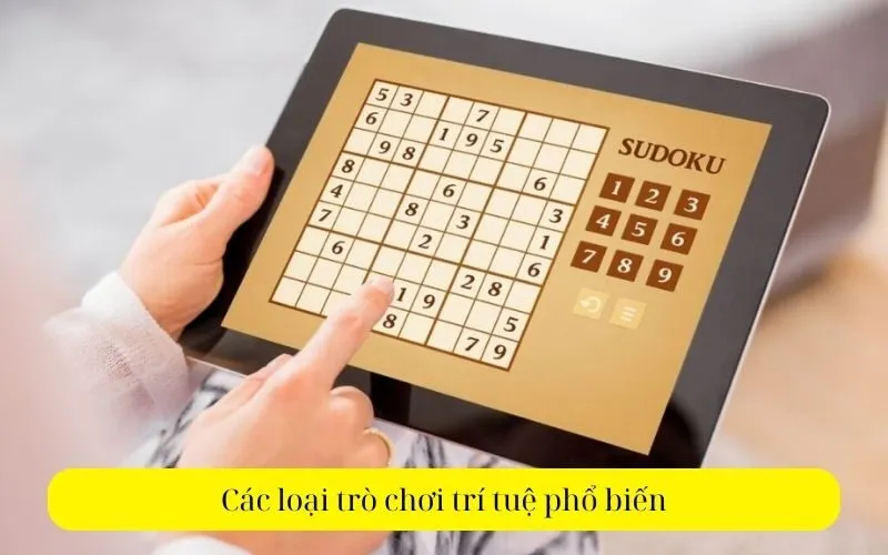 Các loại trò chơi trí tuệ phổ biến