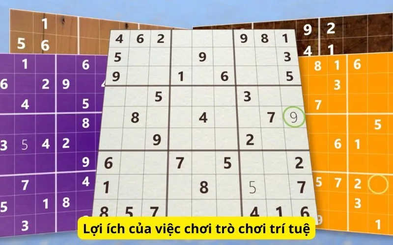 Lợi ích của việc chơi trò chơi trí tuệ