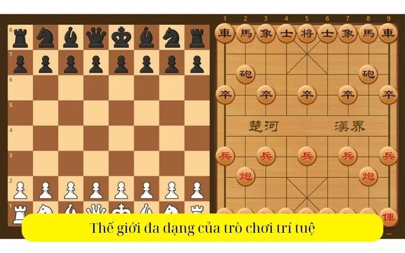 Thế giới đa dạng của trò chơi trí tuệ