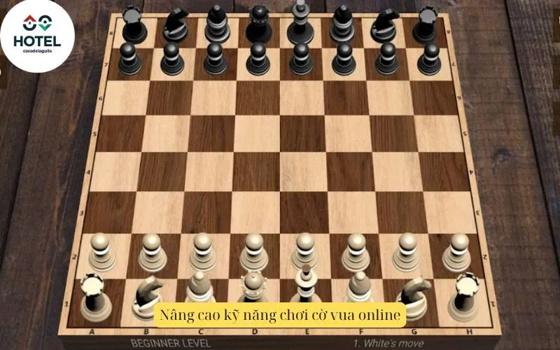 Nâng cao kỹ năng chơi cờ vua online