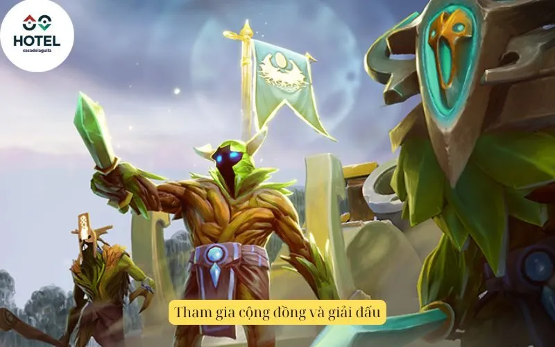 Tham gia cộng đồng và giải đấu