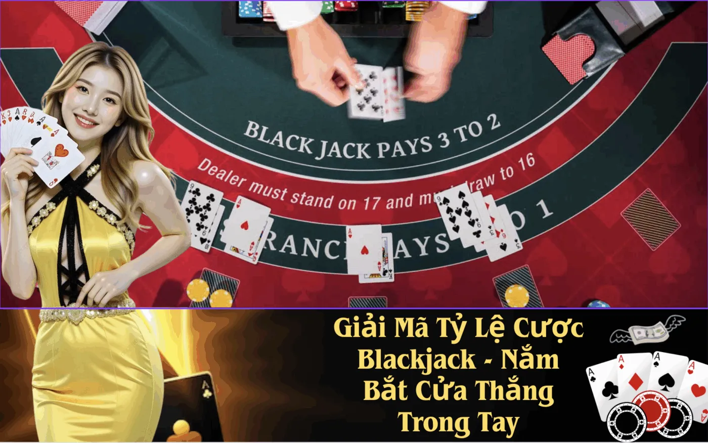 Giải Mã Tỷ Lệ Cược Blackjack - Nắm Bắt Cửa Thắng Trong Tay