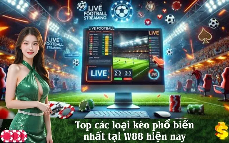 Top các loại kèo phổ biến nhất tại W88 hiện nay