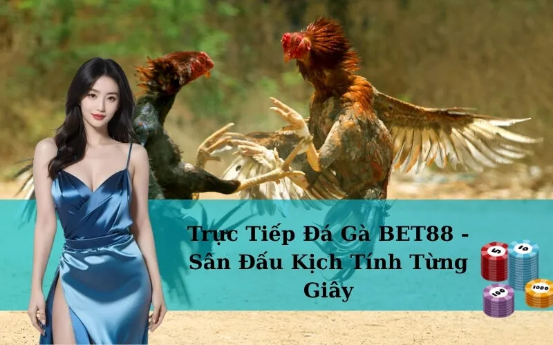 Trực Tiếp Đá Gà BET88 - Sân Đấu Kịch Tính Từng Giây