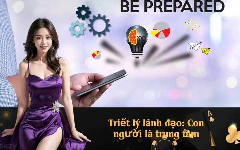 Triết lý lãnh đạo: Con người là trung tâm
